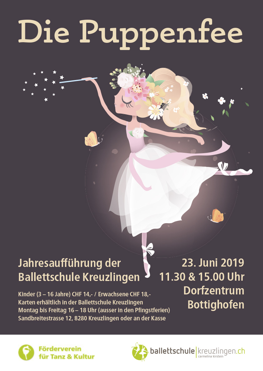 Ballettaufführung der Ballettschule Kreuzlingen: Die Puppenfee